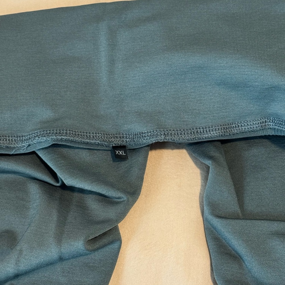 Alphalete Women's Teal High Compression Leggings XXL Used - Picture 3 of 7